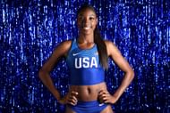 Team USA Portraits For Tokyo 2020 Nia Ali (Image courtesy: Getty)